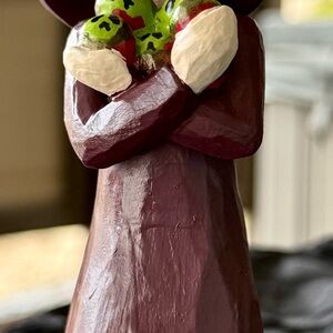 Witch Holding Poison Green Apples